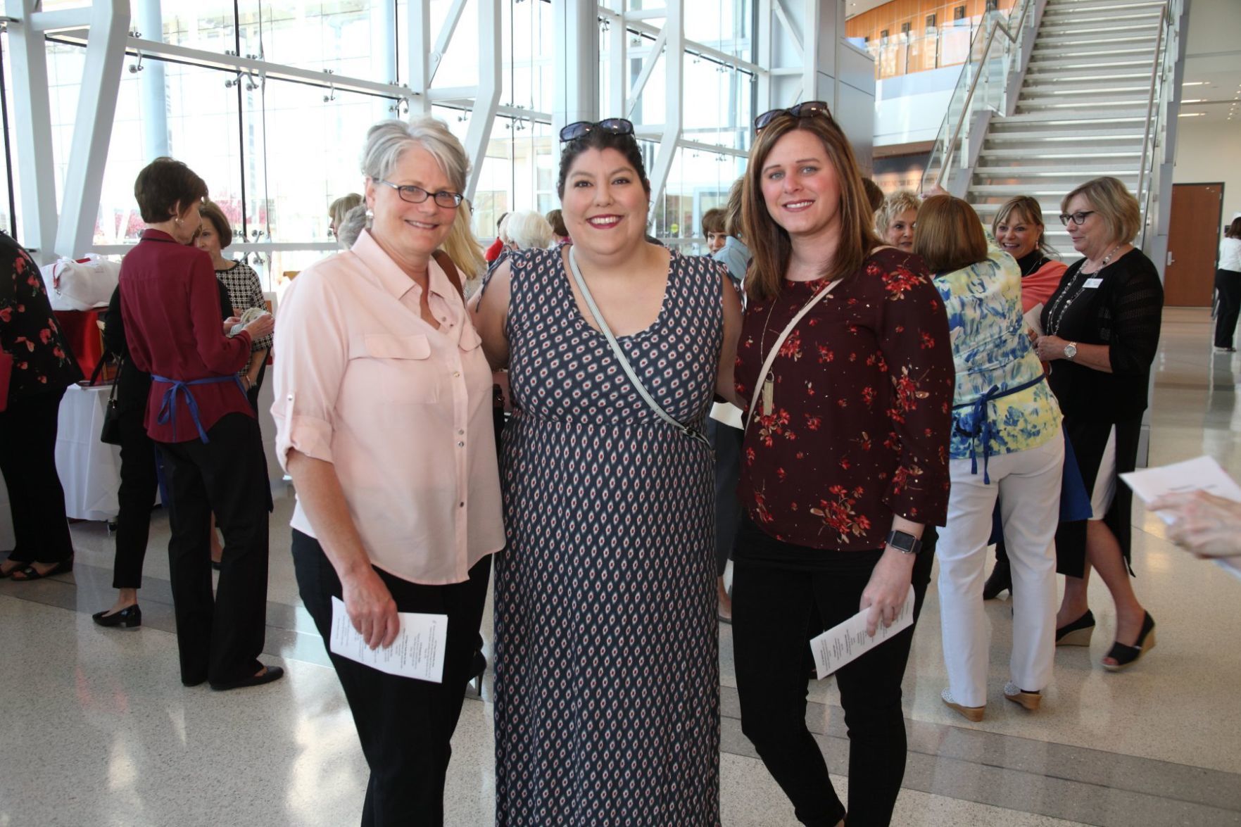 Nancy Steffel, Kelsey Cunningham, Rebecca Brockmann